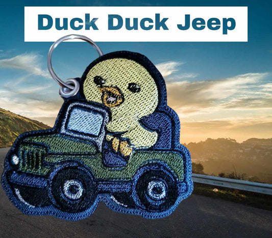 Duck Duck Jeep Key Chain